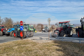 Шумен - земеделски производители - протест