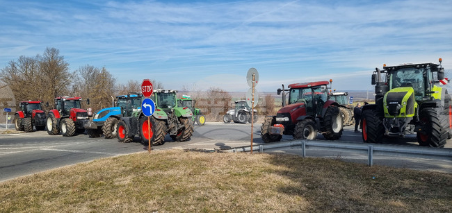 Шумен - земеделски производители - протест