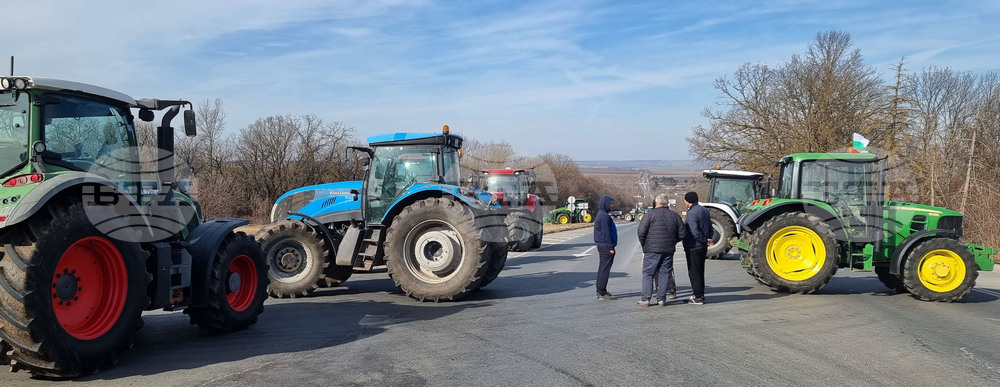 Шумен - земеделски производители - протест