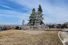 Шумен - земеделски производители - протест