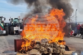 Село Шереметя - земеделци - протест