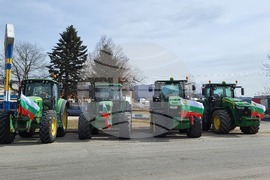 Ихтиман - земеделски производители - протест
