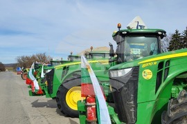 Ихтиман - земеделски производители - протест