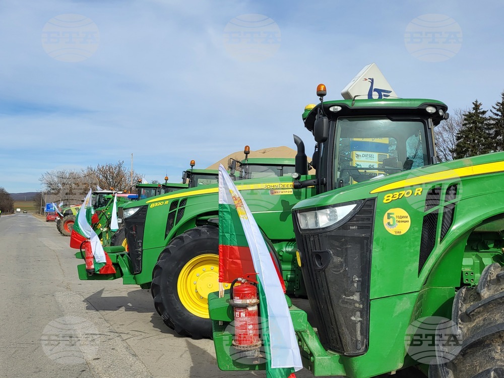 Ихтиман - земеделски производители - протест