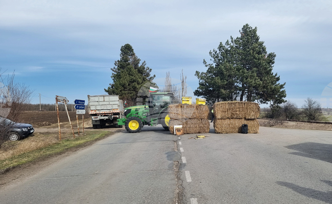 Кардам - протест - зърнопроизводители