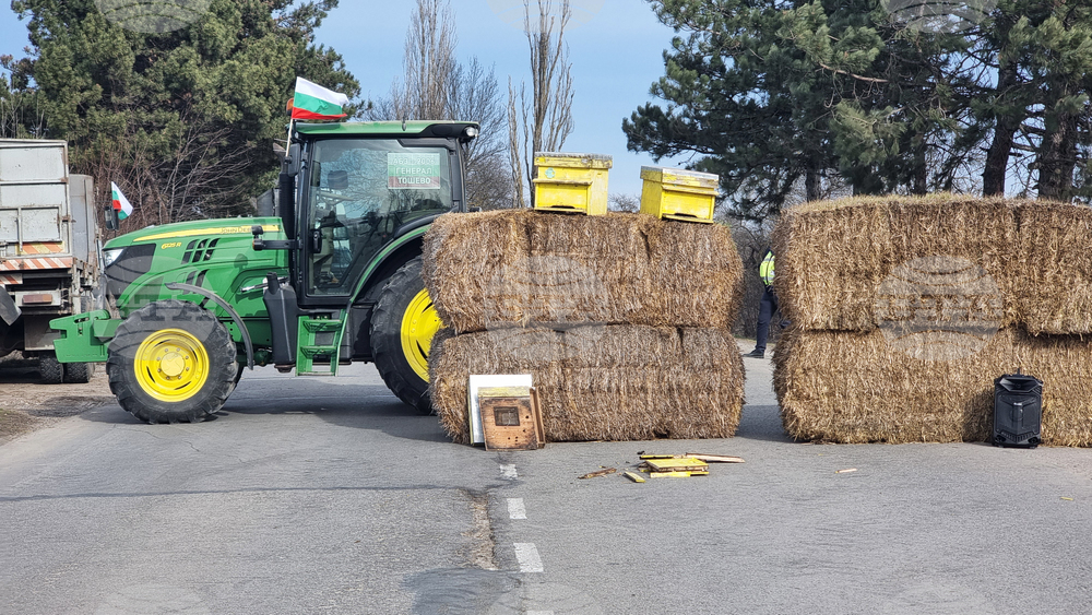 Кардам - протест - зърнопроизводители