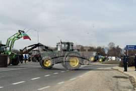 Село Дунавци - животновъди и земеделци - протест