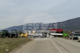 Село Дунавци - животновъди и земеделци - протест