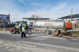 Село Шереметя - земеделци - протест