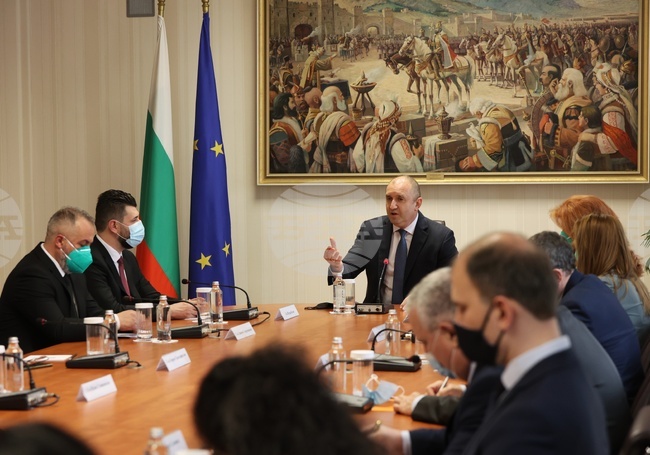 Румен Радев - Илияна Йотова - организации - среща