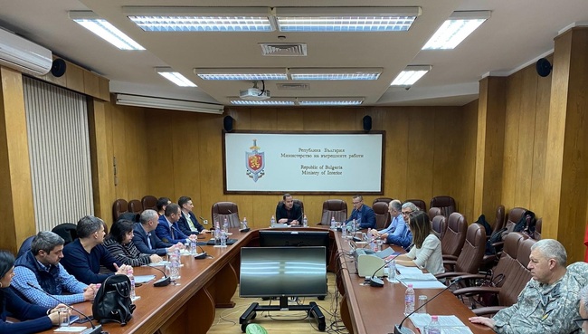 МВР: Приключи учението, проведено тази нощ в централната част на София