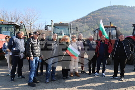 Благоевград - земеделски производители - протест