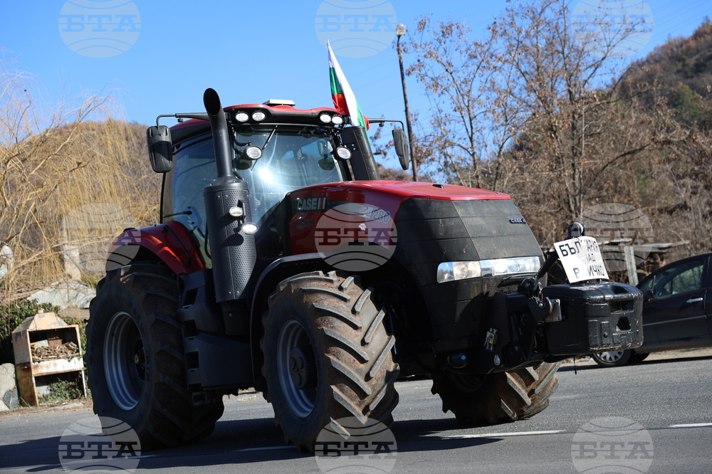 Благоевград - земеделски производители - протест