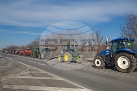 Разград - земеделски производители - протест