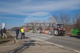 Разград - земеделски производители - протест