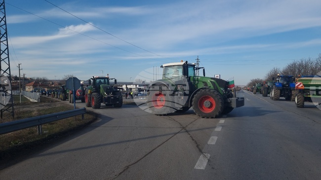 Разград - земеделски производители - протест