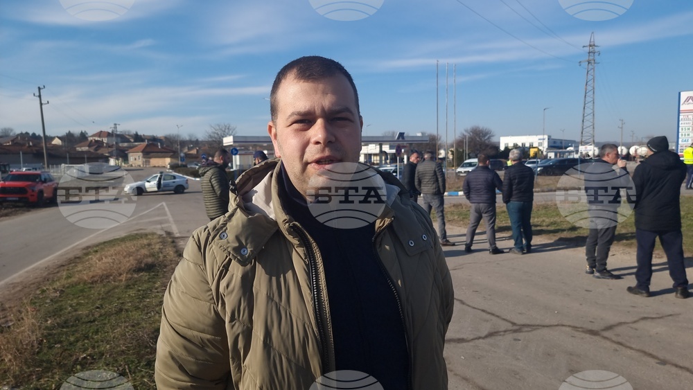 Разград - земеделски производители - протест