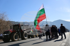 Благоевград - земеделски производители - протест