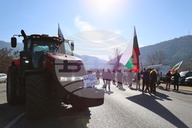 Благоевград - земеделски производители - протест