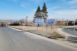 Шумен - земеделски производители - протест