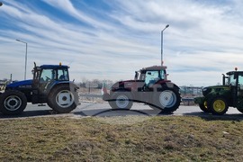 Село Труд - земеделски производители - протест