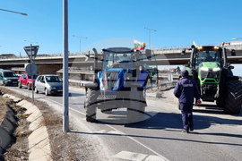 Перник - земеделци - пътен възел "Даскалово" - протест