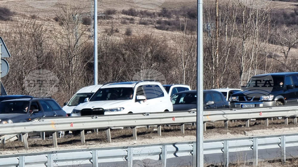 Перник - земеделци - пътен възел "Даскалово" - протест