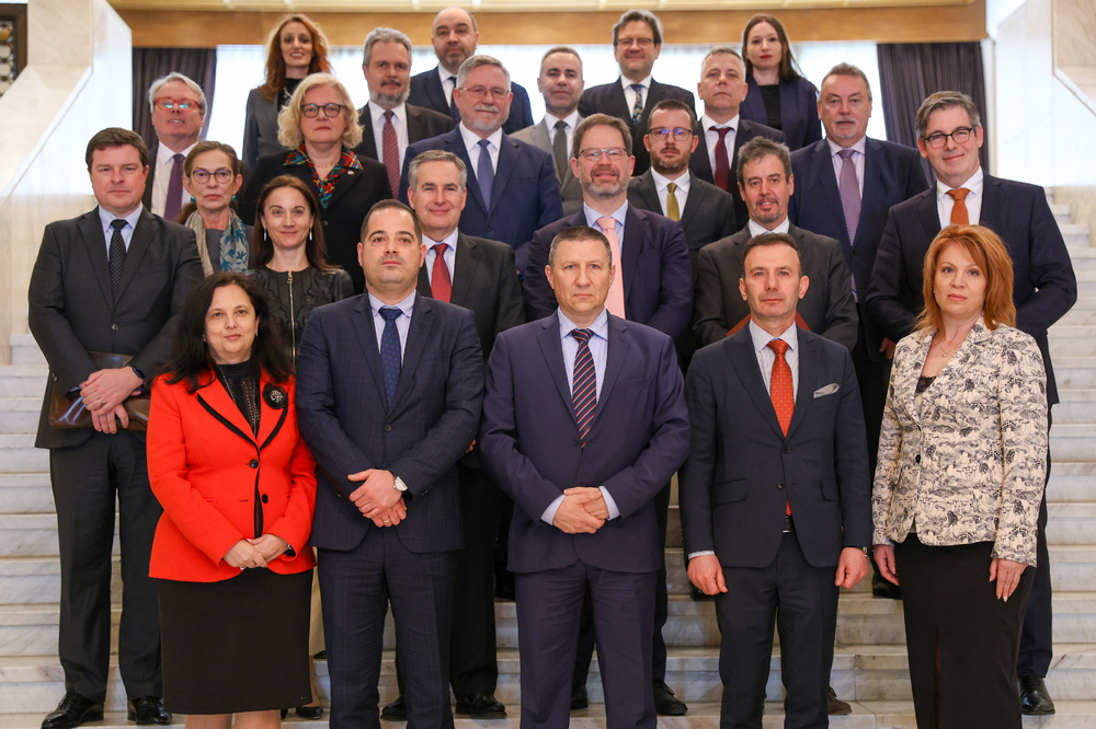 И.ф. главен прокурор Борислав Сарафов проведе работна закуска с посланиците на държавите членки на ЕС, САЩ и Великобритания