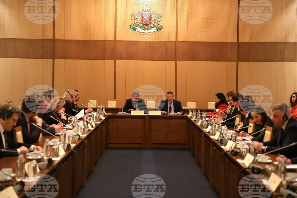 Bulgaria's Acting Prosecutor General Confers with Ambassadors of EU Member States, US, UK