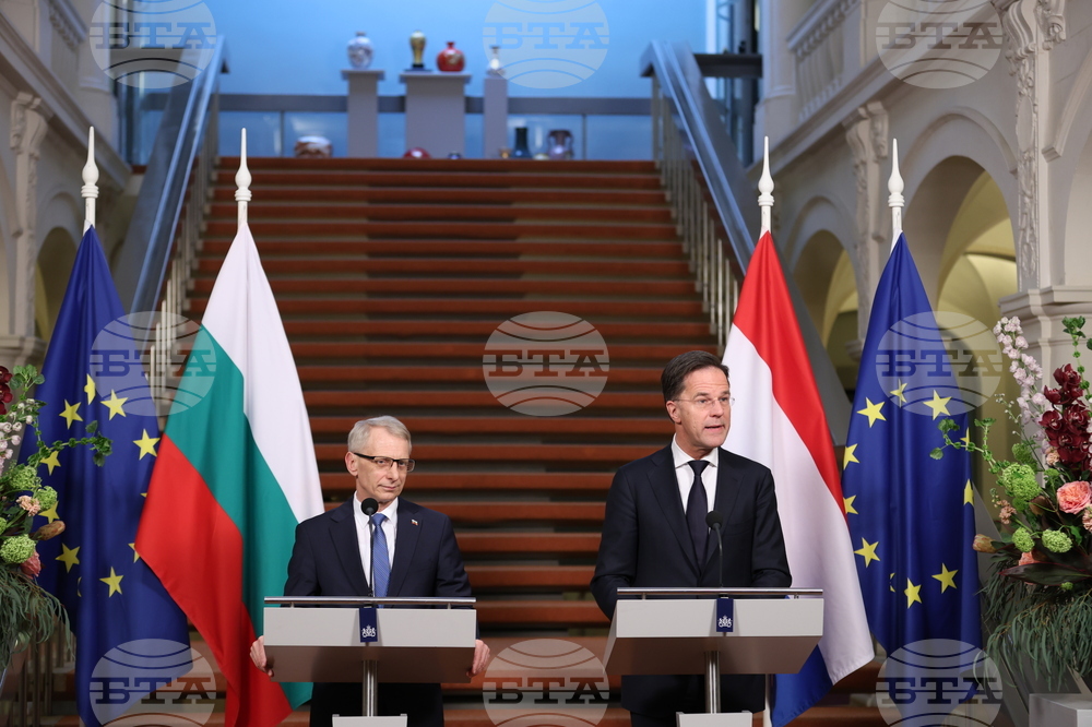 Нидерландия - Николай Денков - Марк Рюте - пресконференция