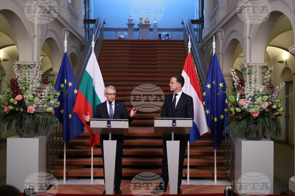 Нидерландия - Николай Денков - Марк Рюте - пресконференция