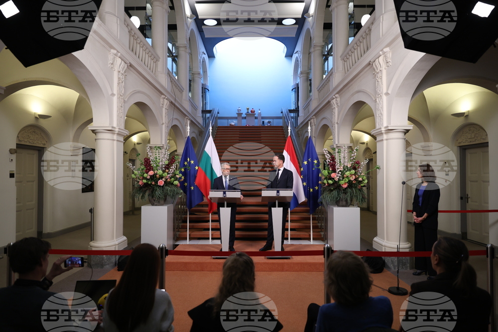 Нидерландия - Николай Денков - Марк Рюте - пресконференция