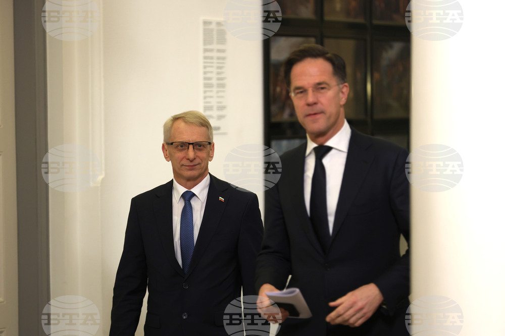 Нидерландия - Николай Денков - Марк Рюте - пресконференция