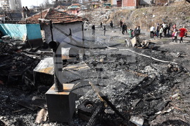 Хасково - къщи - пожар