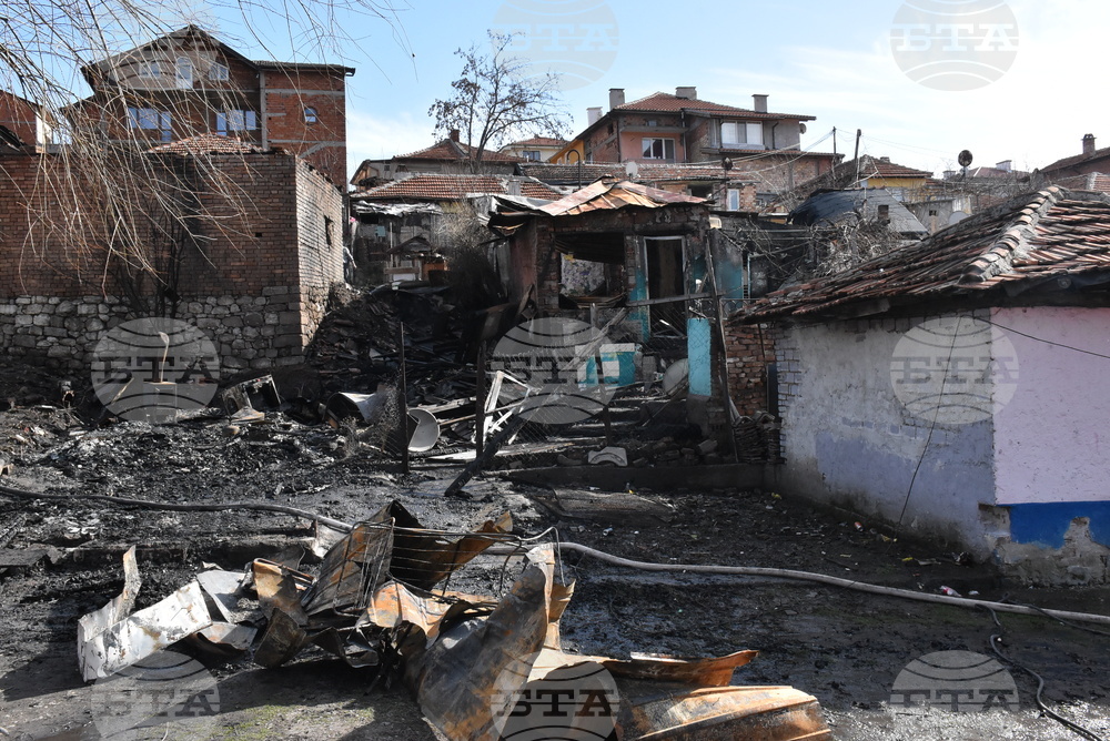 Хасково - къщи - пожар