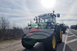 Стара Загора - протест - земеделци - протест