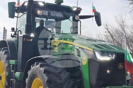 Стара Загора - протест - земеделци - протест