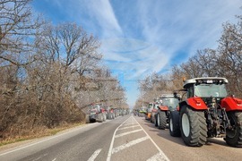 Стара Загора - протест - земеделци - протест