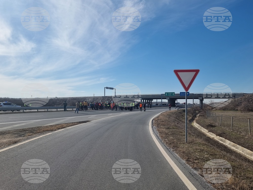 Стара Загора - протест - земеделци - протест