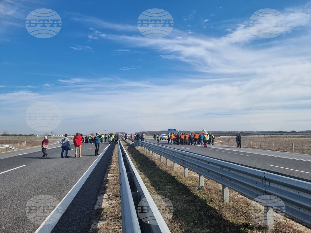 Стара Загора - протест - земеделци - протест