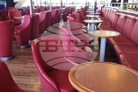 Турция - Кораб е превърнат в училище за близо 500 гимназисти в град Искендерун, окръг Хатай, Южна Турция