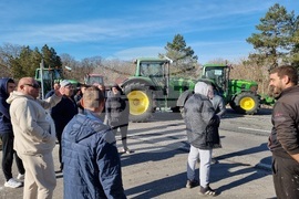 Варна - протест - земеделци