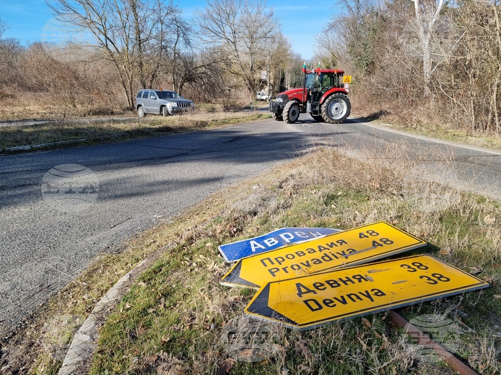 Варна - протест - земеделци