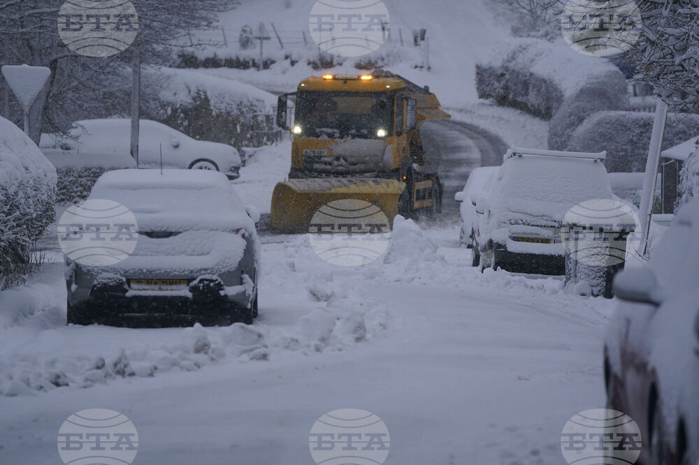 Обилен снеговалеж се очаква във Великобритания днес