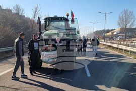 Хасково - земеделски производители - протест