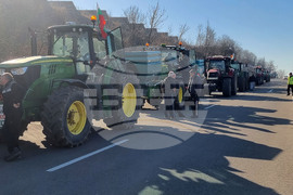 Хасково - земеделски производители - протест