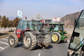 Благоевград - земеделски производители - протест