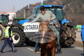 Благоевград - земеделски производители - протест