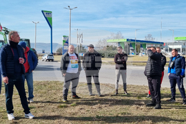 Търговище - земеделци - протест