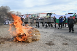 Монтана - земеделци - протест